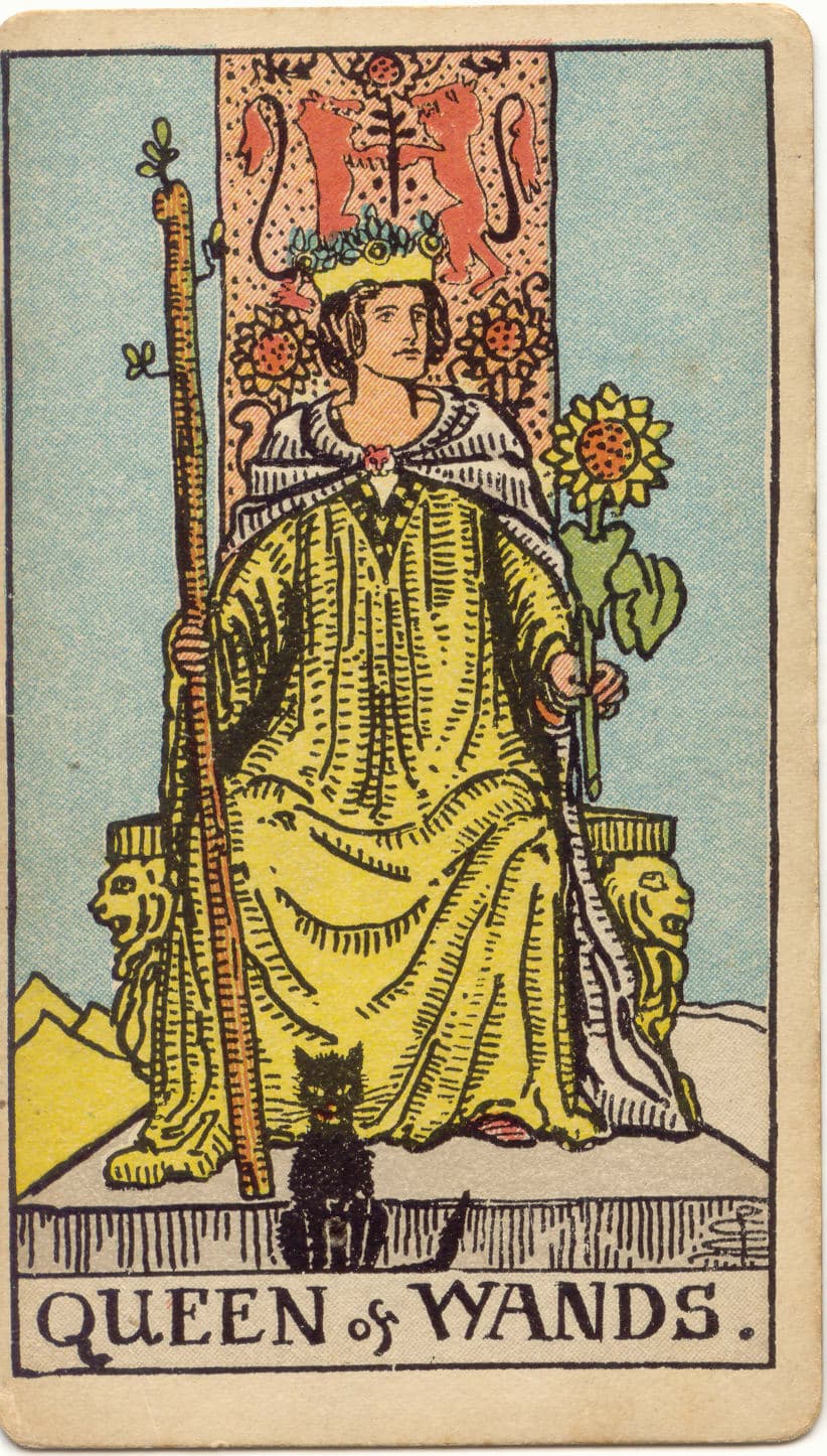 ไพ่ทาโรต์ Queen of Wands