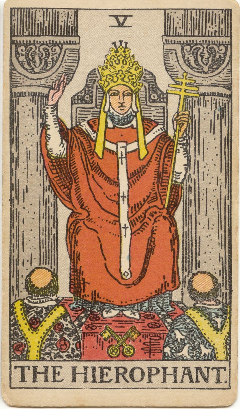ไพ่ทาโรต์ The Hierophant