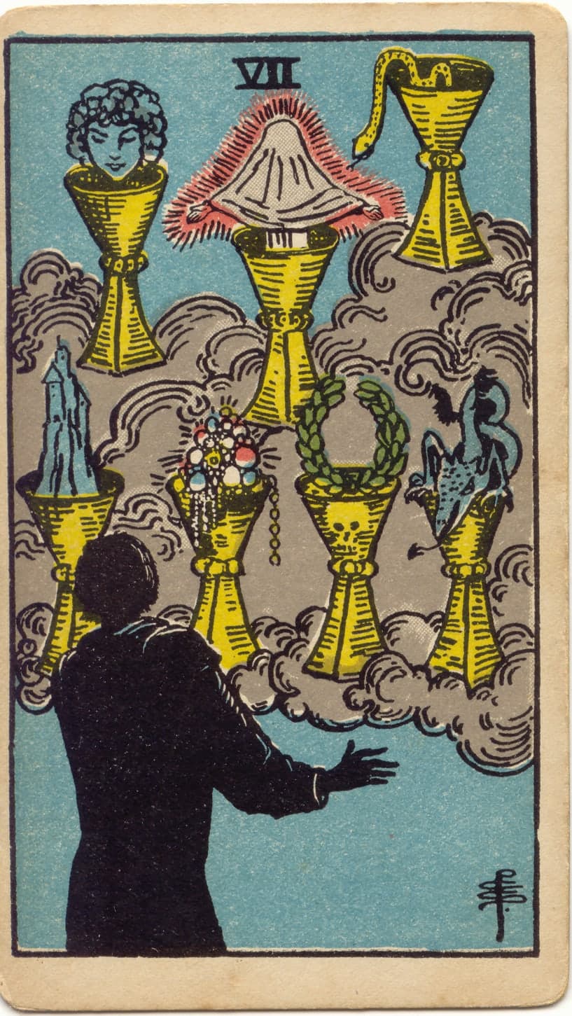 ไพ่ทาโรต์ Seven of Cups
