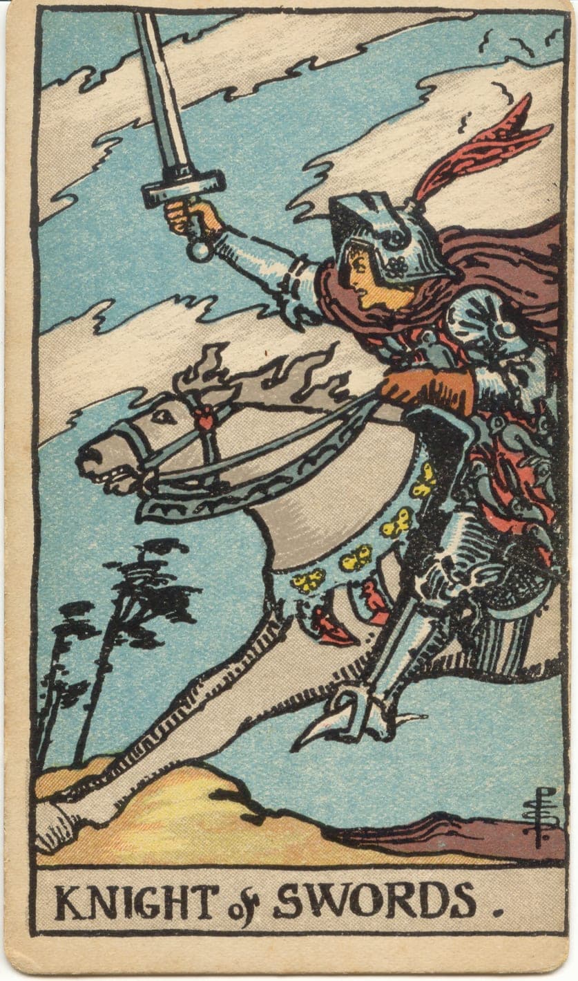 ไพ่ทาโรต์ Knight of Swords