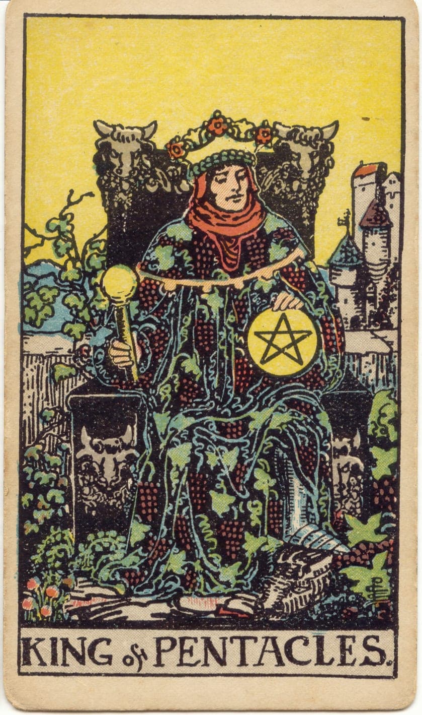 ไพ่ทาโรต์ King of Pentacles